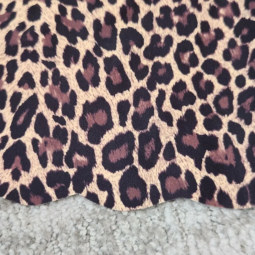 COVER girls animal print long sleeve rash guard size XS 2-3T